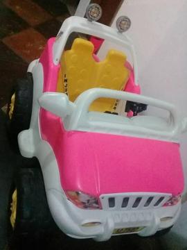 JEEP ELECTRICO GRAN VITARA PARA NIÑA DOS VELOCIDADES