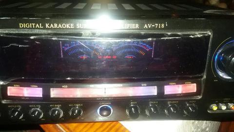 Amplificador para Karaoke Lsv Av718