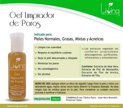 Gel Limpiador Living