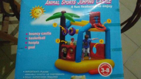 Castillo Inflable Animal Sports Jumping
