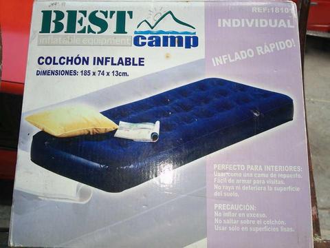 colchon inflable individual