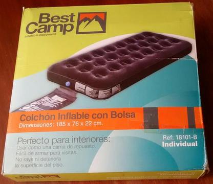 Oportunidad, vendo colchon inflable nuevo, tamaño individual con su bolsa