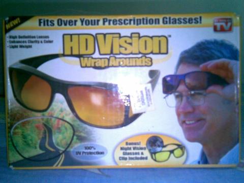 LENTES VISION HD WRAP AROUNDS