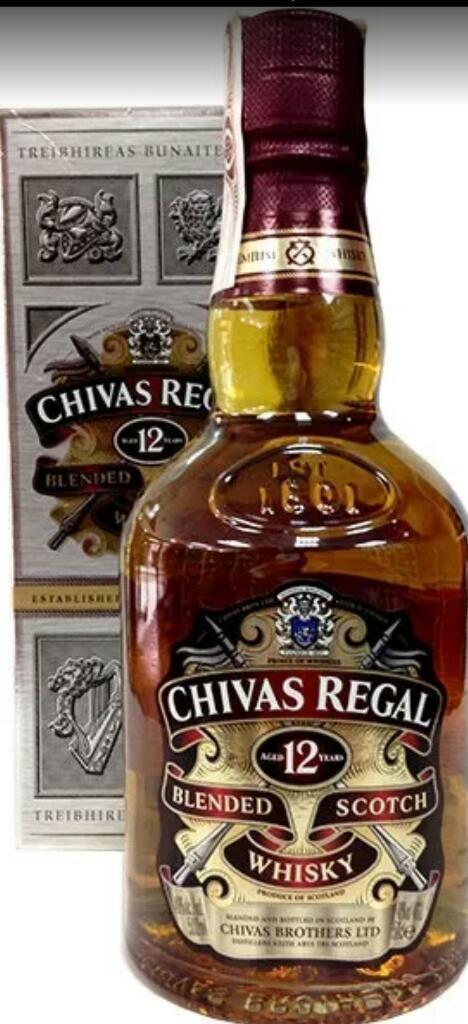 Whisky escoces Chivas Regal 12 años