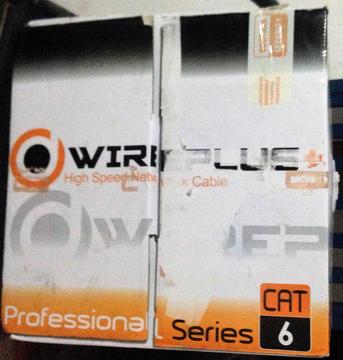 Caja De Cable Utp Cat. 6 Wireplus