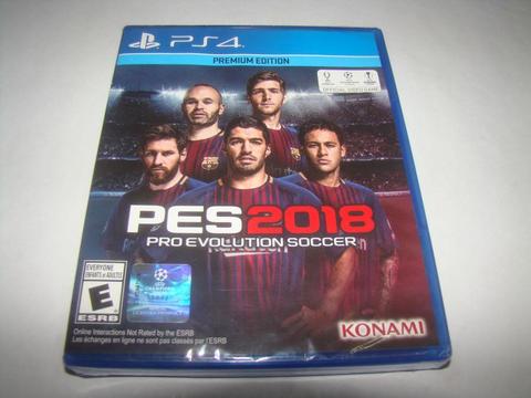 Pes 2018 Pro evolution soccer PS4