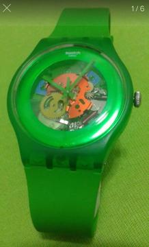 Reloj Swatch Lacquered Green Original