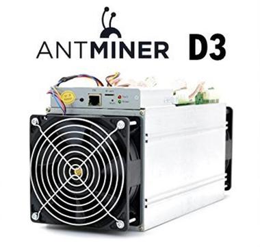 Antminer D3 19 GH/s X11 ASIC Nuevos