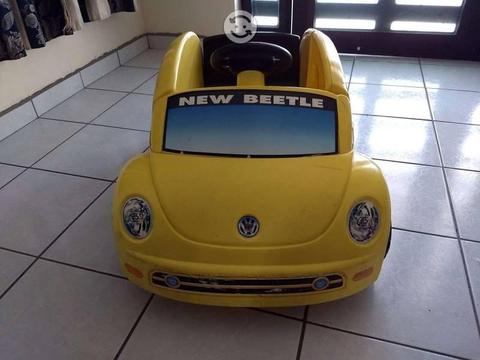 Carro De Bateria New Bettle Electrico..PRECIO DE OPORTUNIDAD