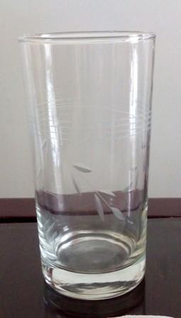 10 Vasos de vidrio para agua o whisky Diseños labrados