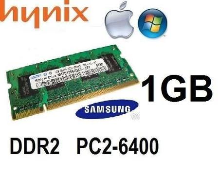 Memoria Ram DDR2 para laptop marca samsung 1GB 0perativas al 100