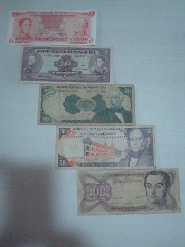 Billetes Antiguo De Colección 15 Diferentes 04143258505