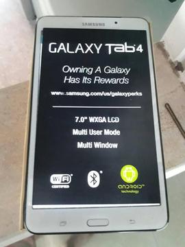Galaxy Tab 4. 7.0 pulgadas. Excelente Condiciones