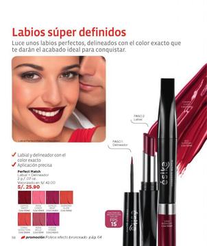 Labial dos en uno Esika