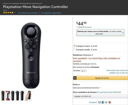 Control Move para Ps3