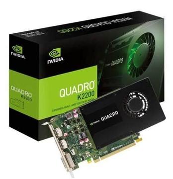 Tarjeta de Video o GPU NVIDEA QUADRO K2200