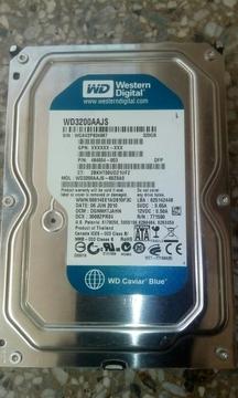 Disco Duro Sata 320 Gb Wd Cavier Blue