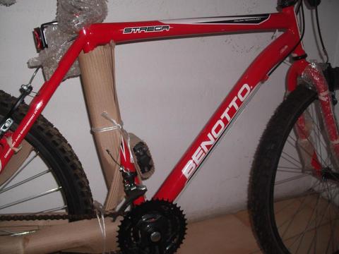 bicicleta NUEVA IMPORTADA italiana ring 26 benotto