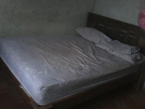 Vendo Cama saman con Colchon Ortopedic