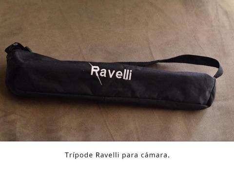 Tripode Ravelli para camara como nuevo muy poco uso