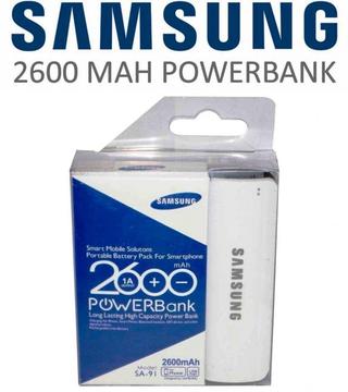 Cargador Bateria Portatil Power Bank Samsung Origininal 2600 Mah