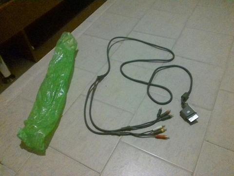 Cable de Audio Y Video Del Xbox 360