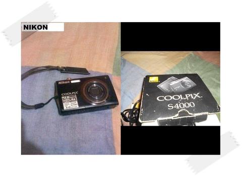 Para Respuesto Camara Nikon S4000 De 12 Megapixeles Tactil