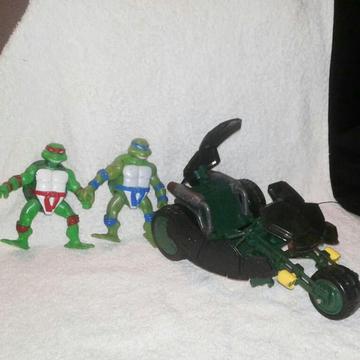 Juguete Moto Y Tortugas Ninja