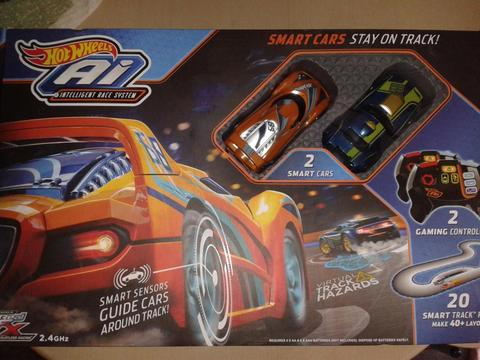 pista de hotwheels AI