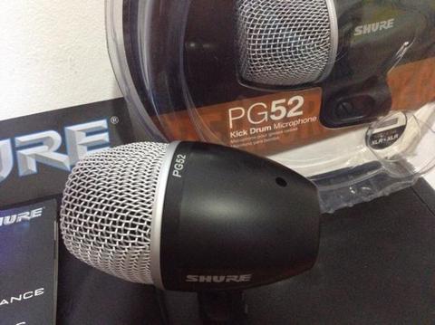 Micrófono Shure Pg 52 Nuevo