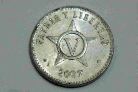 moneda de cuba de 5 centavos