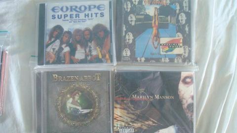 se venden cds de rock originales usados una sola vez