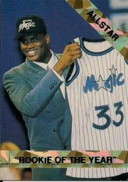 SHAQUILLE O'NEAL ALL STAR ROOKIE OF YEAR