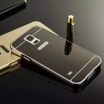Forro Tipo Espejo Aluminio Samsunsg Galaxy S5 Tpu Estuche SOLO disponible en plateado