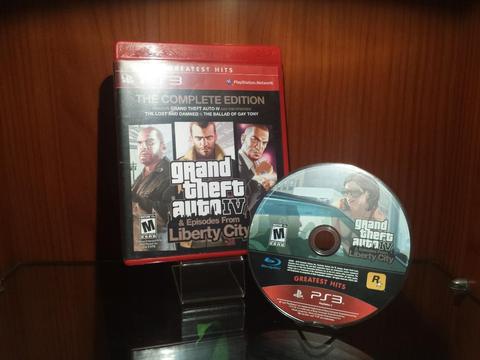 Gta 4 The Edition Complete Ps3
