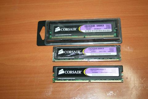 MEMORIAS CORSAIR DDR2, 800 MHZ 2GB, COMPUTADORA ESCRITORIO