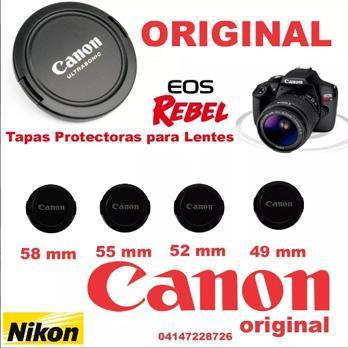 Tapas Protectoras Para Camaras Profesionales Canon Original