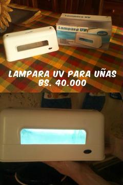 Lampara UV para uñas