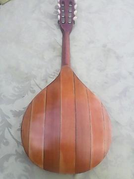 mandolina forma de laud.una joya .para conocedores. con estuche impermeable