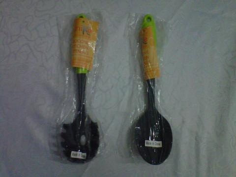 utensilios de cocina cuchara espaguetera silicon flexibles nuevos