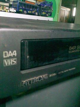 VHS Hitachi modelo M260 easy guide system 4 cabezales