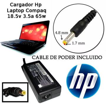 Cargador Hp Laptop Compaq 18.5v 3.5a 65w