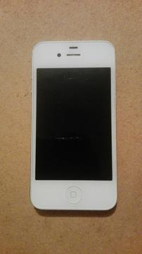 iPhone 4s Blanco con Icloud