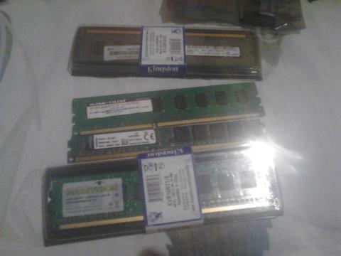 memoria 4GB y 2GB