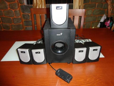 Mini Home Theater 1800 SW Genius Surround System 5.1 Ch 55w