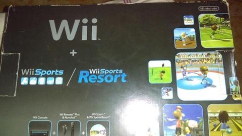 Vendo Wii sports, poco uso con caja y manuales dos controles