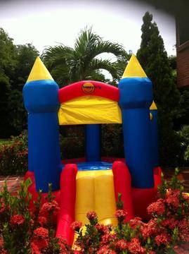 Colchón inflable para fiestas infantiles medidas 4x4