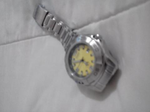 reloj casio acero inoxidable resistente agua