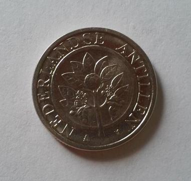 Monedas De Colección De Nederlandse Antillen. 25 C. Año 2007 y 2008