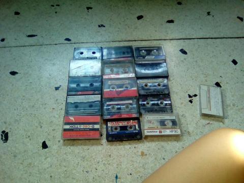 Cassettes Vintage de Rock